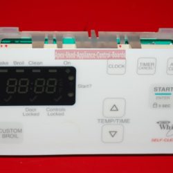 Part # 6610383, 8524277 Whirlpool Oven Electronic Control Board (used,overlay fair)