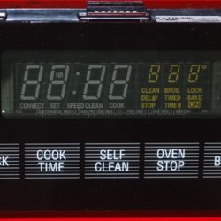 Part # 8507P162-60 | 74009010 - Maytag Oven Control Board and Clock (used, overlay good - Black)