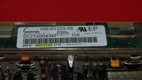 Part # 6610156 | 8053193 | Whirlpool Oven Control Board (overlay fair - Black)