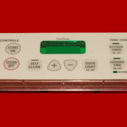 GE Oven Control Board WB27T10467 | 191D3776P002 | OEM Used Tested (overlay fair - Bisque)