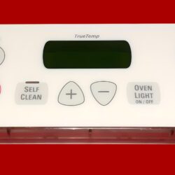 Part # WB27T10467, 191D3776P002 GE Oven Electronic Control Board (used, overlay fair)