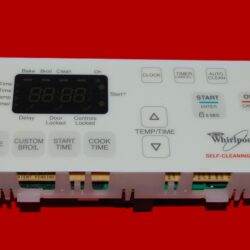 Part # 6610452, 9760299 Whirlpool Oven Electronic Control Board (used, overlay fair)