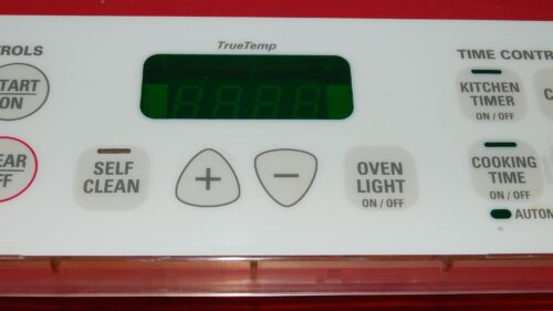 Part # WB27T10467 | 191D3776P002 GE Oven Control Board (overlay fair - Bisque)