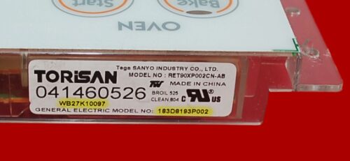 Part # WB27K10097 | 183D8193P002 | GE Oven Control Board (overlay good - White)