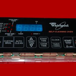 Part # 6610156 | 8053193 | Whirlpool Oven Control Board (overlay fair - Black)