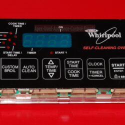 Part # 8053193, 6610156 Whirlpool Oven Electronic Control Board (used,overlay fair)