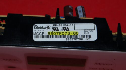 Part # WP12001628 | 8507P073-60 | Maytag Oven Control Board (overlay fair - White)