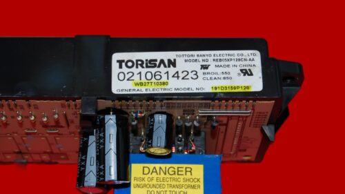 Part # WB27T10380 | 191D3159P128 | GE Oven Control Board (overlay fair - Bisque)