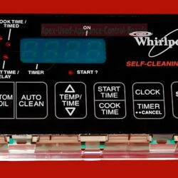 Part # 6610156 | 8053193 | Whirlpool Oven Control Board (overlay fair - Black)