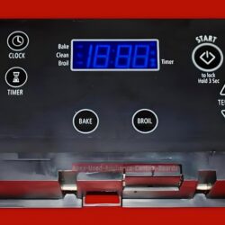 Part # WPW10476673 | W10236240 | Maytag Oven Control Board (overlay fair - Black)