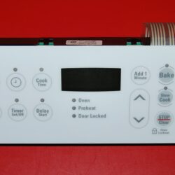 Part # 316418501 - Frigidaire Gas Oven Control Board (used, overlay good - White)