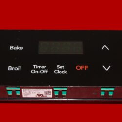 Kenmore Gas Oven Control Board 316455430 | OEM Used Tested (overlay good - Black)
