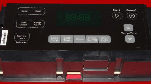 Whirlpool Oven Control Board | W10349612 | OEM Used Tested (overlay fair - Black)