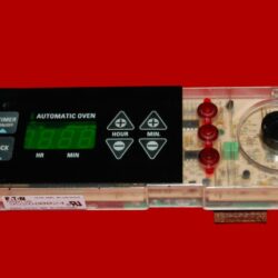 GE Oven Control Board 164D3143G002 | WB27X5579 | OEM Used Tested (overlay fair - Black)