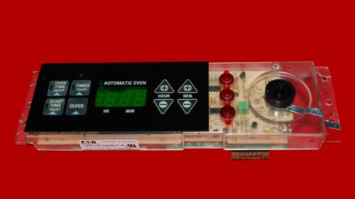 GE Oven Control Board 164D3143G002 | WB27X5579 | OEM Used Tested (overlay fair - Black)