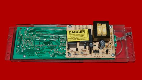 GE Oven Control Board 164D3143G002 | WB27X5579 | OEM Used Tested (overlay fair - Black)