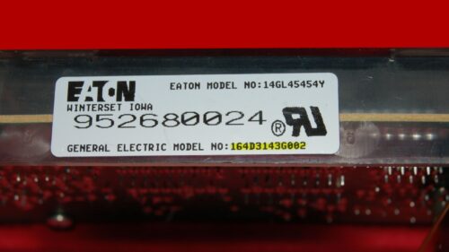 GE Oven Control Board 164D3143G002 | WB27X5579 | OEM Used Tested (overlay fair - Black)
