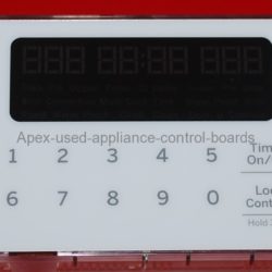 Part # 164D8496G146 - GE Oven Electronic Control Board (used, overlay good)