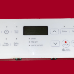 Part # 316557221 Frigidaire Oven Control Board (overlay fair - White)