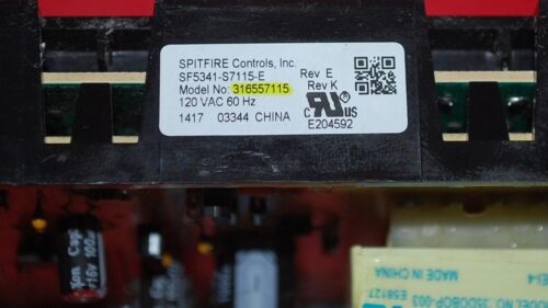 Part # 5304509493 | 316557115 | Frigidaire Oven Control Board