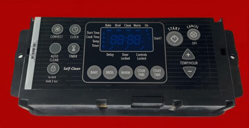 Part # W10831554 | 9763089 | Whirlpool Oven Control Board (overlay fair - Black)