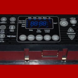 Part # W10831554 | 9763089 | Whirlpool Oven Control Board (overlay fair - Black)