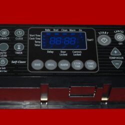 Part # W10831554 | 9763089 | Whirlpool Oven Control Board (overlay fair - Black)