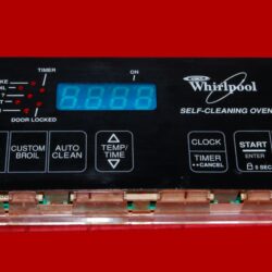 Part # 8522489 | 6610310 | Whirlpool Oven Control Board (overlay fair - Black)