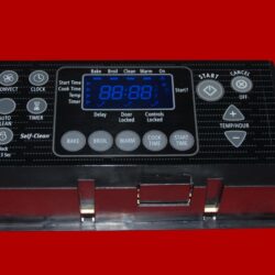 Part # W10831554 | 9763089 | Whirlpool Oven Control Board (overlay fair - Black)