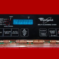Part # 8522489 | 6610310 | Whirlpool Oven Control Board (overlay fair - Black)