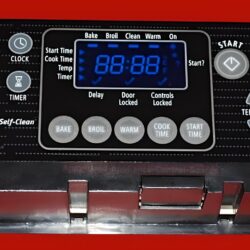Part # W10831410 | W10114377 | Whirlpool Oven Control Board (overlay fair - Black)