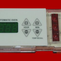 Part # WB02T10008 | 164D3147G008 - GE Oven Control Board (used, overlay good - Bisque)