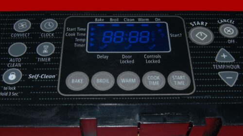 Part # W10831554 | 9763089 | Whirlpool Oven Control Board (overlay fair - Black)