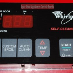 Part # 3195168 Whirlpool Oven Electronic Control Board (used, overlay very good)