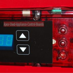 Part # 3196967 Whirlpool Oven Electronic Control Board And Clock (used, overlay good - Black/Red)Part # 3196967 Whirlpool Oven Electronic Control Board And Clock (used, overlay good - Black/Red)