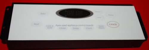 Part # 8507P198-60 - Maytag Oven Control Board (used, overlay fair - Bisque)