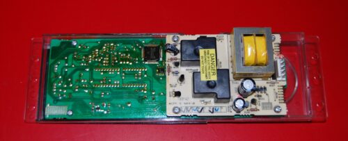 Part # WB27T10078, 164D3146P013 - GE Oven Electronic Control Board And Clock (used, overlay fair)