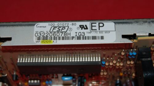 Whirlpool Oven Control Board 8524255 | OEM Used Tested (overlay good - Black)
