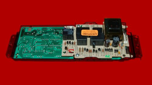 Whirlpool Oven Control Board And Clock 3196967 WP4453710 | OEM Used Tested (overlay good - Black)