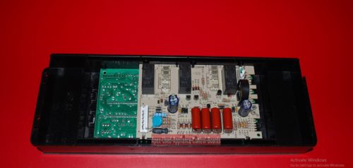 Part # 8507P249-60, 74010743 Maytag Oven Electronic Control Board and Clock (used, overlay fair)