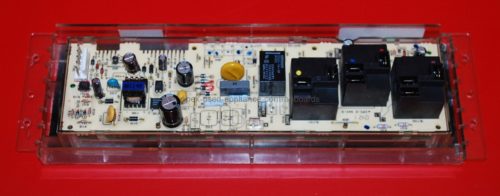 Part # WB27K10097, 183D8193P002 - Hotpoint Oven Electronic Control Board / Clock (used, overlay good)