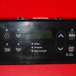 Part # 316418310 Frigidaire Oven Electronic Control Board (used, overlay poor-Black)
