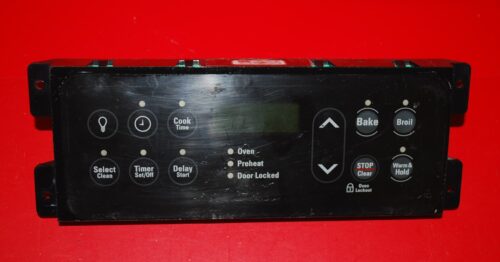 Part # 316418310 Frigidaire Oven Electronic Control Board (used, overlay poor-Black)