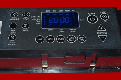Part # WPW10271734 | W10173511 | Whirlpool Oven Control Board (overlay fair - Black)