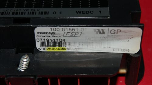 Whirlpool Gas Oven Control Board W10114384 | OEM Used Tested (overlay good - Black)