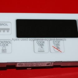 Part # 74003683, 7601P492-60 - Maytag Oven Electronic Control Board And Clock (used, overlay good)