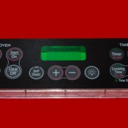 GE Oven Control Board - WB27K10097 | 183D8193P002 (overlay good - Black)