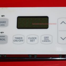 Part # 316222807 Kenmore Oven Electronic Control Board And Clock (used, overlay fair - Bisque)