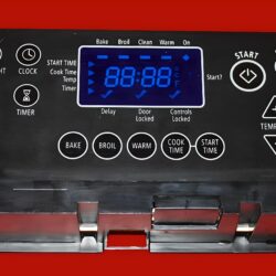 Part # WPW10271734 | W10173511 | Whirlpool Oven Control Board (overlay fair - Black)