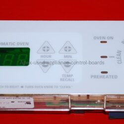 Part # WB27T10102 | 164D3762P002 - GE Oven Control Board (used, overlay very good - White)